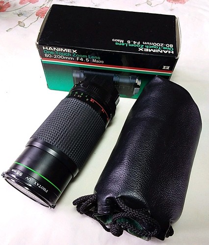 Hanimex one touch - touch, lens