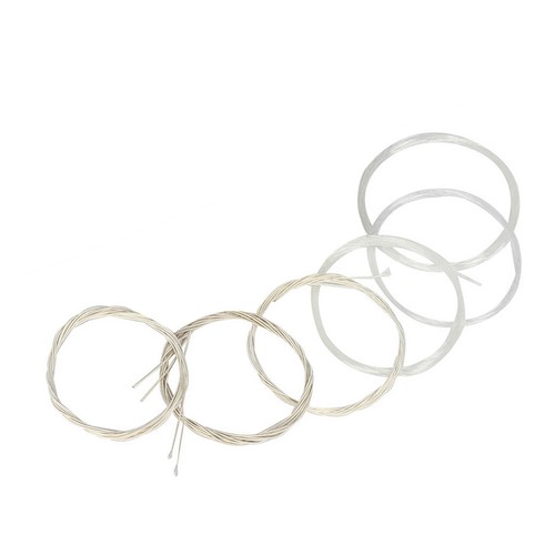 Clear nylon silver - clear,