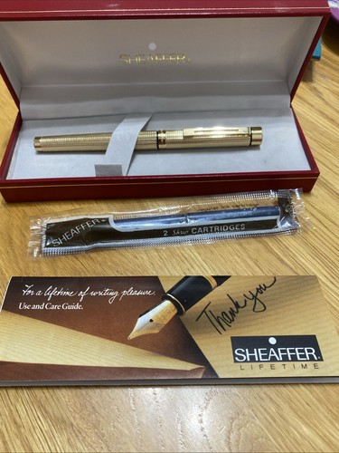 Sheaffer targa vintage gold - vintage,