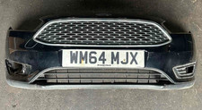 ✅ GENUINE FORD FOCUS MK3 ZETEC FRONT BUMPER PANTHER BLACK 2015 - 2018 #WM64