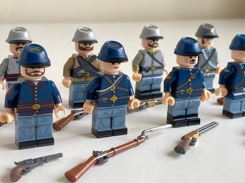 American civil war minifigures - civil,