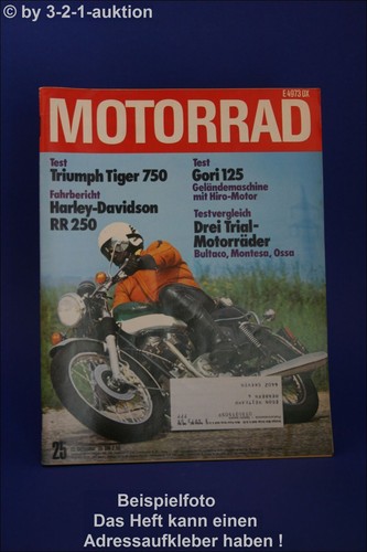 Motorcycle triumph tiger - 25/76,