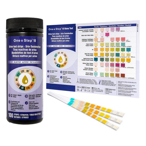 100 urine test strips 10 - x,