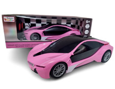 Pink Bmw i8 Jeffree Radio Remote Control Car - High Speed Celebrity RC Car