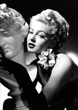 Lana Turner Monochrome Photo