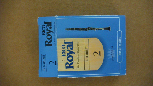Rico royal clarinet reeds - bb,