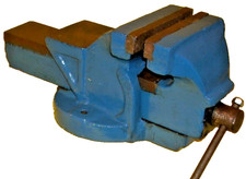 HEAVY DUTY  VICE 5 " / 125 mm JAWS WITH ANVIL PLATE IN EXCELLENT CONDITION