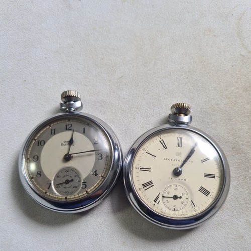 Two vintage metal gents - two,
