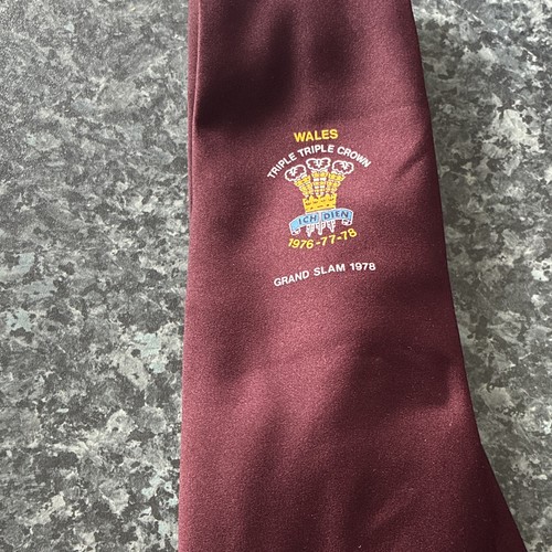 Wales rugby union - wales, tie