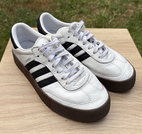 Adidas samba white black gum - adidas,
