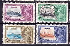 Malta -1935 KGV Silver Jubilee
