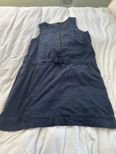 Dorothy Perkins, Size 16, Navy Blue Pinafore Dress