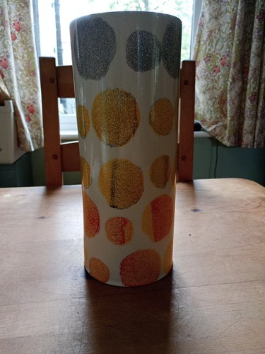Hand painted large - , vase
