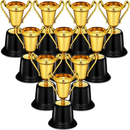 Gold trophy cups pack of - trophy,