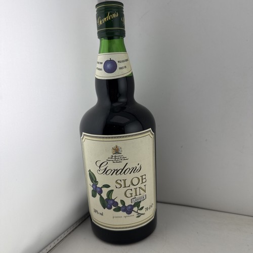 Vintage gordon sloe gin - sloe,