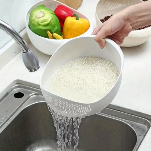 Rice washing bowl kitchen - bowl,