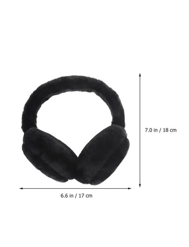 Plush earmuffs fluffy - plush,