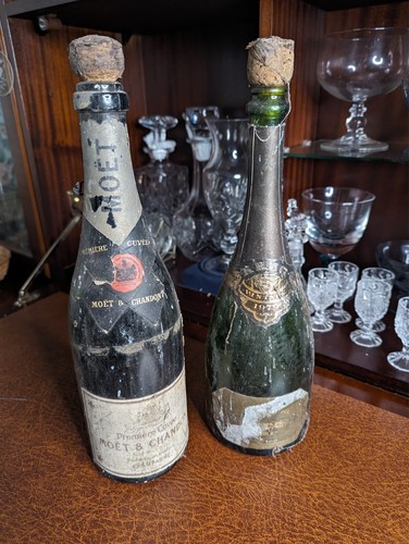 Vintage krug moet champagne - moet,
