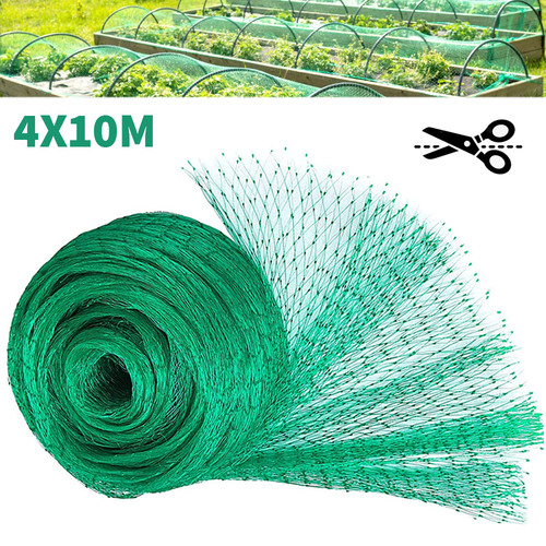 10m green garden netting - green,
