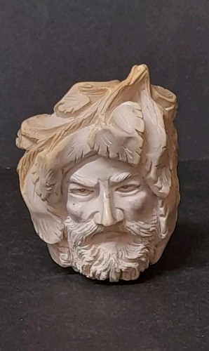 Antique meerschaum carved man - antique,