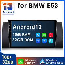 Android 13 For BMW BMW 5 E39 E53 X5 M5 Carplay Car Stereo Radio GPS Navi WiFi