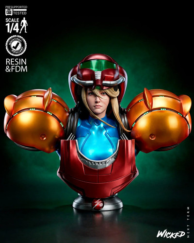 Samus aran metroid - metroid, 1:4
