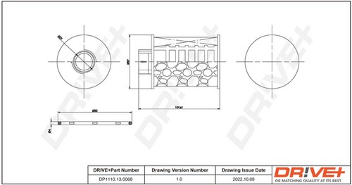 Dp1110 13 0068 fuel - dr!ve+, dp1110.13.0068