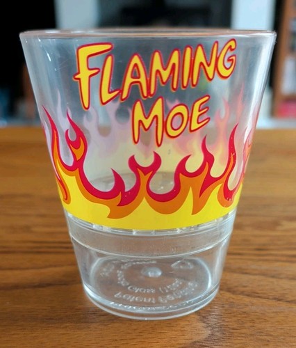 Flaming moe plastic drinking - flaming,