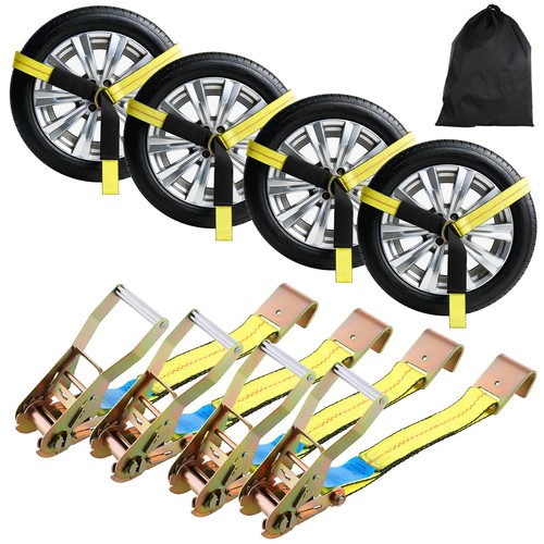 Car tie down straps - car, for