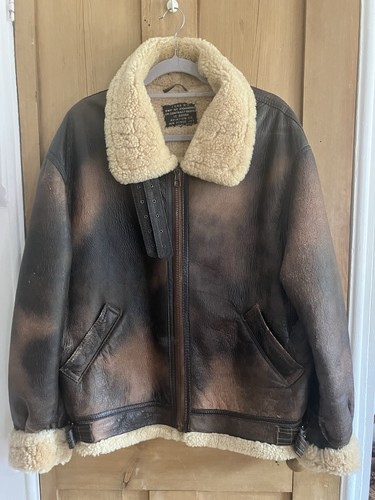 Sheepskin flying jacket - flying, b3