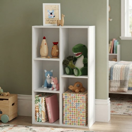 Stylish cube bookcase - 5-cube,