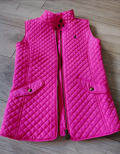 Joules girls pink quilted - joules,