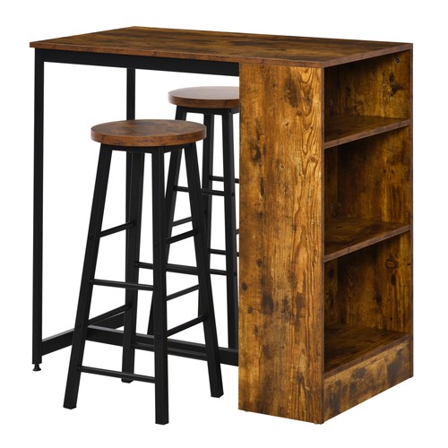 Homcom piece bar - 3, set