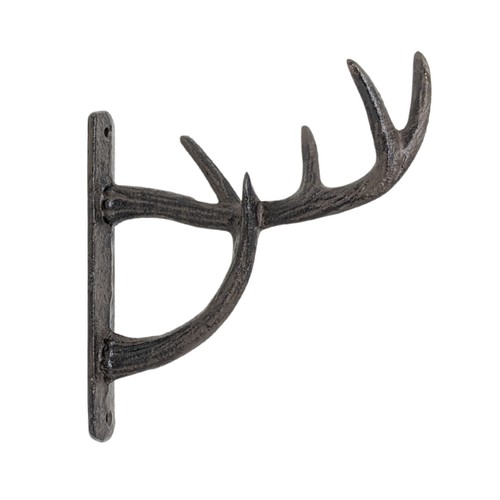 Cast iron antler wall - cast,