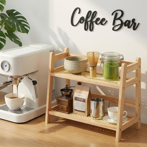 Coffee station organizer for - organizer,