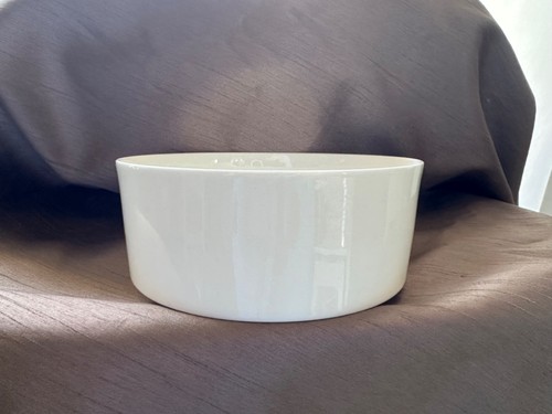 White bone china dog - china,