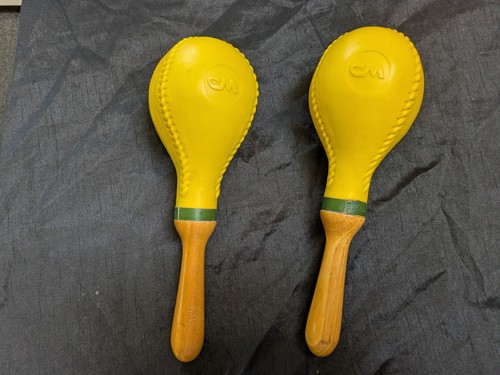 Pro maracas pair yellow - pro,
