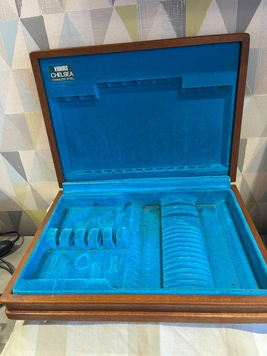 Viners canteen case wooden - ,