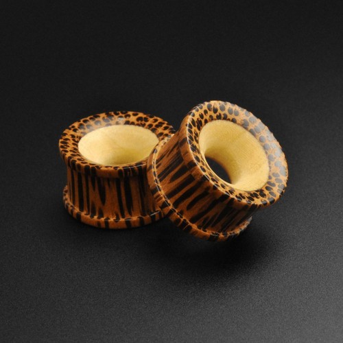 Wooden ear tunnels - wooden,