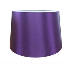 Plum Purple Silk Effect Fabric