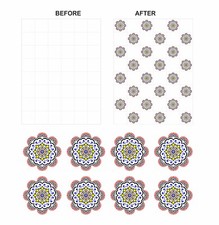 Tile Stickers Mosaic Transfers