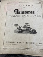 Ransomes ,Simms ,Vintage