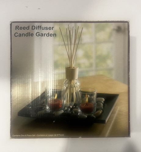 Reed diffuser candle garden - candle,