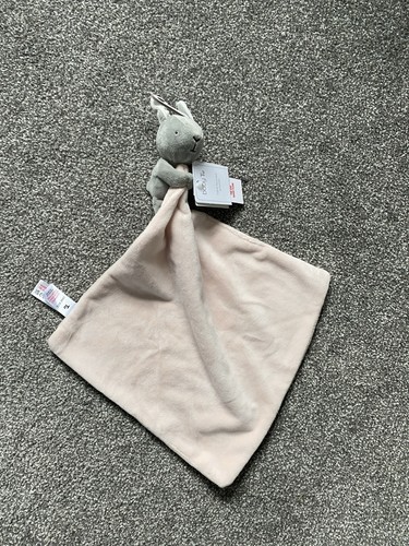 Sainsburys pink grey bunny - pink,