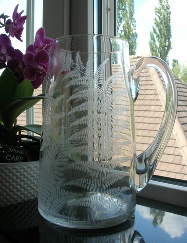 Antique fern engraved - -, "fern