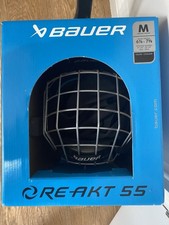 Bauer Ice Hockey Helmet Black 54.5-69cm Boxed