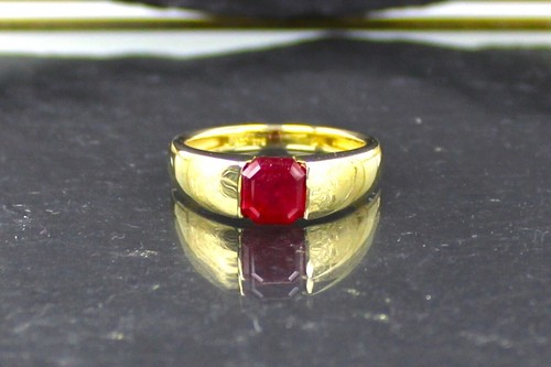 Ruby ring gold - ruby,