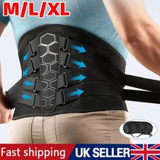 Lumbar Belt Back Support Brace Lower for Lower Back Pain Sciatica Scoliosi Tool