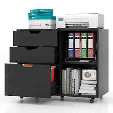 Printer Stand Cabinet Rolling