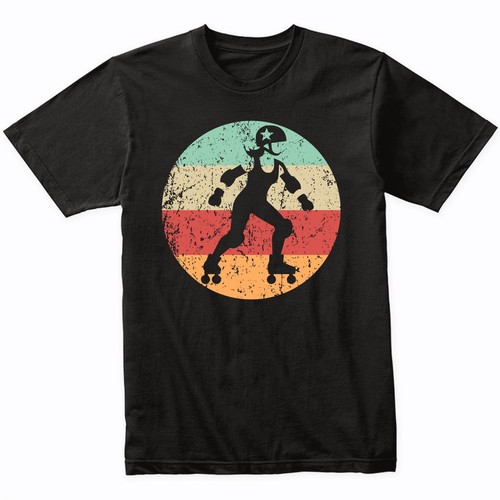 Retro roller derby - derby, player